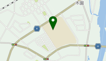 浅江中学校武道場・体育館の地図画像