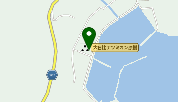 大日比公会堂の地図画像