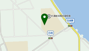 山口県立大津緑洋高等学校 水産校舎(屋内運動場)の地図画像