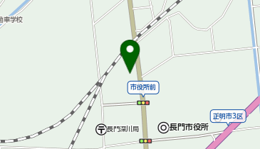 長門市保健センターの地図画像