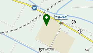 三隅中学校(屋内運動場)の地図画像
