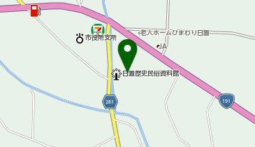 日置農村環境改善センターの地図画像