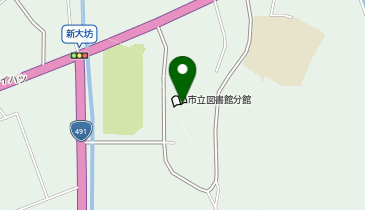 ラポールゆやの地図画像