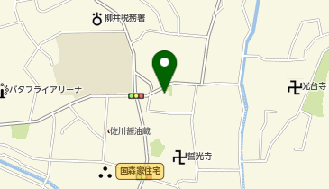 サンビームやない駐車場の地図画像