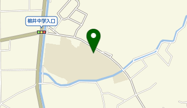 柳井中学校(体育館)の地図画像