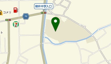 柳井中学校(グラウンド)の地図画像
