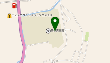 美祢青嶺高等学校の地図画像