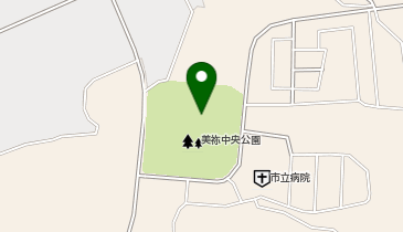 美祢中央公園の地図画像