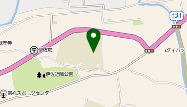 伊佐中学校の地図画像