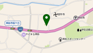 伊佐公民館の地図画像