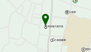 周防大島町役場久賀庁舎の地図画像