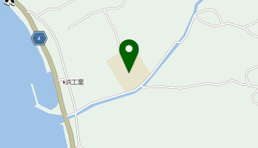沖浦小学校グラウンドの地図画像