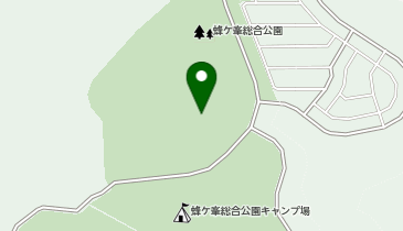 蜂ヶ峯総合公園の地図画像