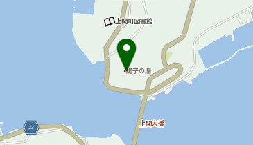 上関海峡温泉の地図画像