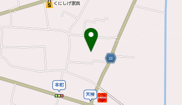 田布施保育園の地図画像