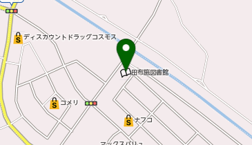 田布施町図書館の地図画像