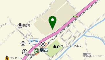 山口県立萩高等学校奈古分校屋内運動場の地図画像