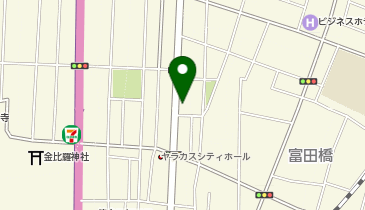 八番館の地図画像