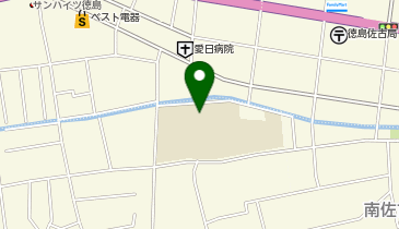 佐古小学校の地図画像