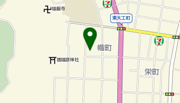 西富田コミュニティセンターの地図画像