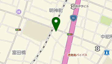 東富田コミュニティセンターの地図画像