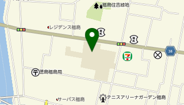 福島小学校の地図画像