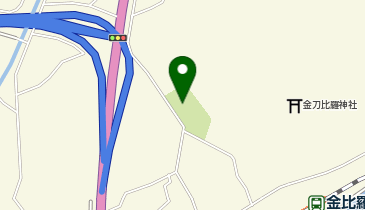 木津神地区ふれあい運動場の地図画像