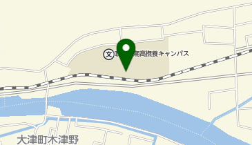 鳴門渦潮高等学校(撫養グラウンド:クラブハウス)の地図画像