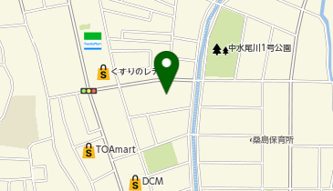 聖母幼稚園の地図画像