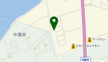 大津団地集会所の地図画像