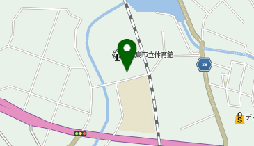 小松島市立武道館の地図画像