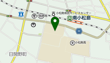 南小松島小学校の地図画像