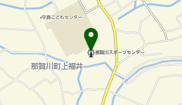 那賀川スポーツセンター2階の地図画像