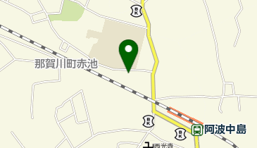 那賀川公民館平島分館2階の地図画像