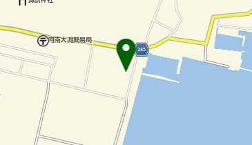 阿南市武道館の地図画像