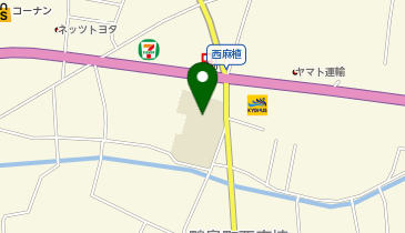 西麻植小学校・体育館の地図画像