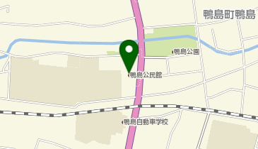 鴨島公民館の地図画像