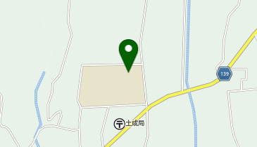 土成小学校(体育館)の地図画像