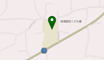 岩倉小学校(グラウンド)の地図画像