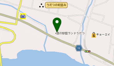 道の駅藍ランドうだつ(駐車場)の地図画像