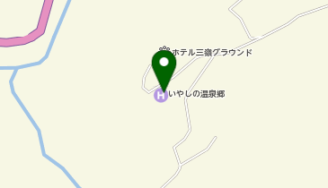 いやしの温泉郷の地図画像