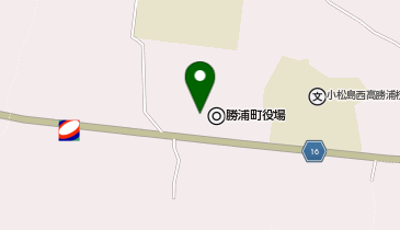 勝浦町住民福祉センターの地図画像