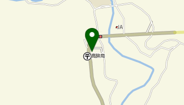 上勝町老人福祉センターの地図画像