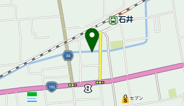 公民館石井分館の地図画像