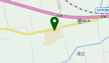 浦庄小学校の地図画像