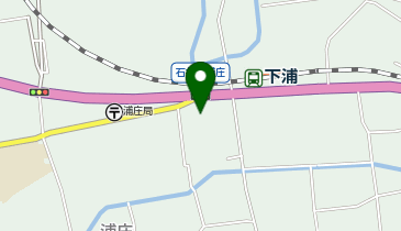 公民館浦庄分館の地図画像