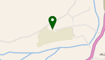 旧神領幼稚園の地図画像