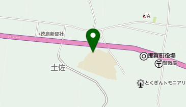 鷲敷中学校駐車場の地図画像