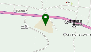 鷲敷中学校の地図画像