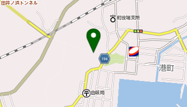 八幡神社裏山の地図画像